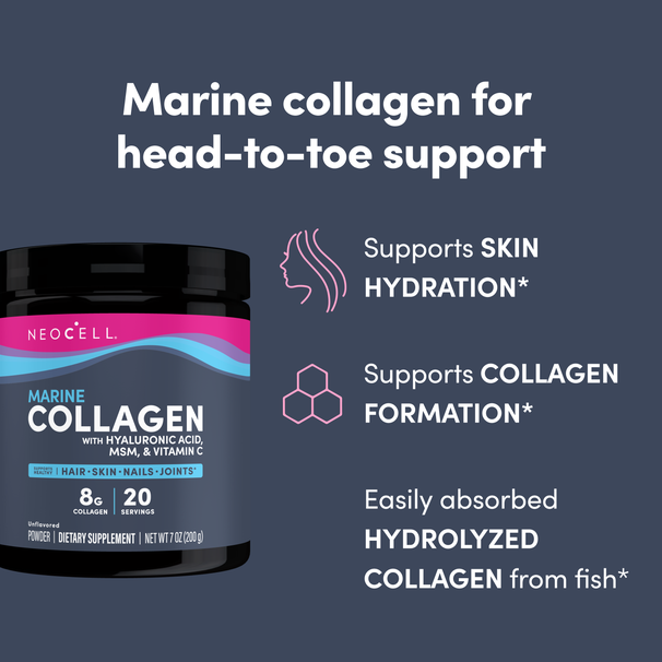 NeoCell - Marine Collagen with Beauty Blend - 7 oz