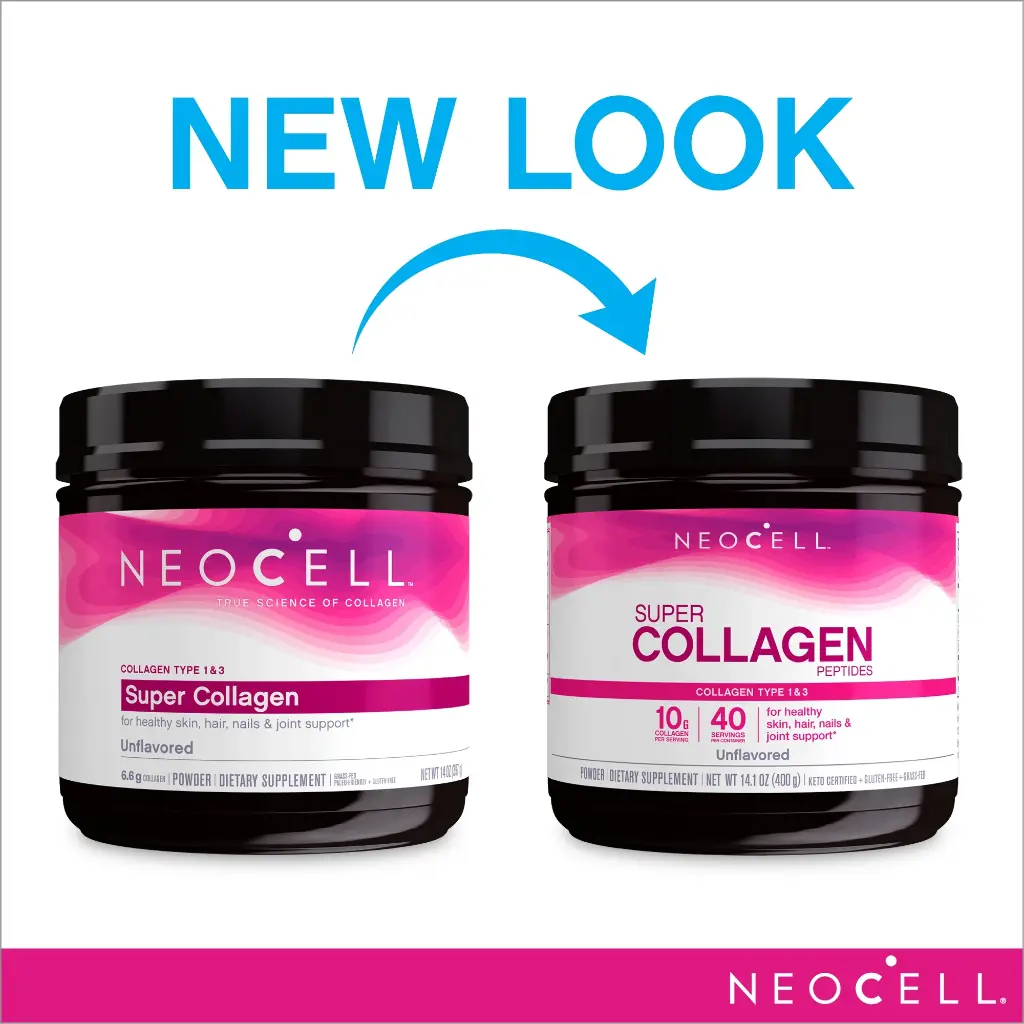 NeoCell - Super Collagen Peptides Powder - 14 oz