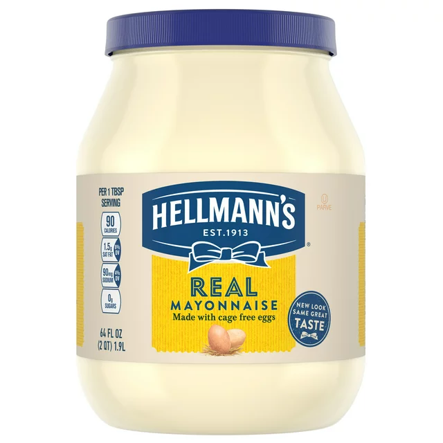 Hellmann's Mayonnaise Real Mayo 64 oz (1.9l)