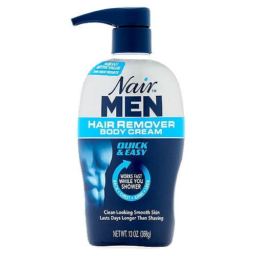 Nair Men Hair Remover Body Cream, 13 oz