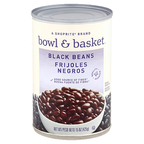 Bowl & Basket Black Beans, 15 oz(425g)