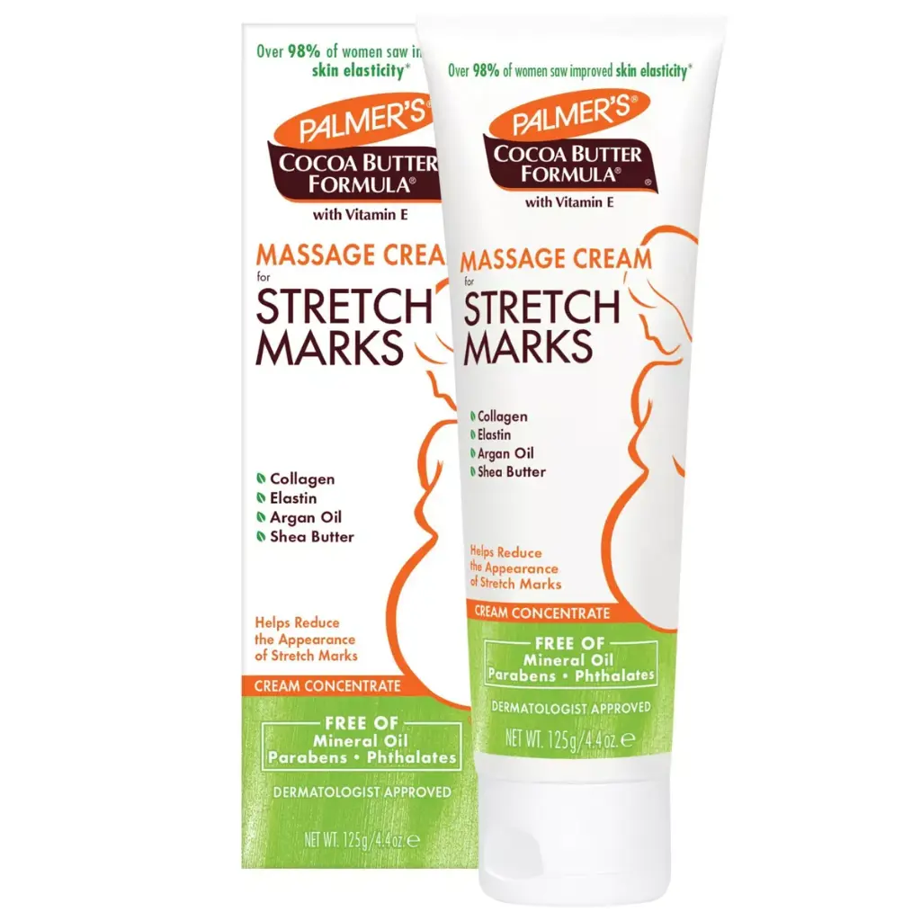 Palmer's Cocoa Butter Formula Massage cream stretch marks , 4.4 fl oz (125g)