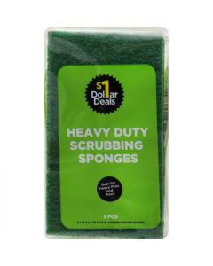 Heavy Duty Scrubbing Sponges, Multi-Purpose, 3 ct 