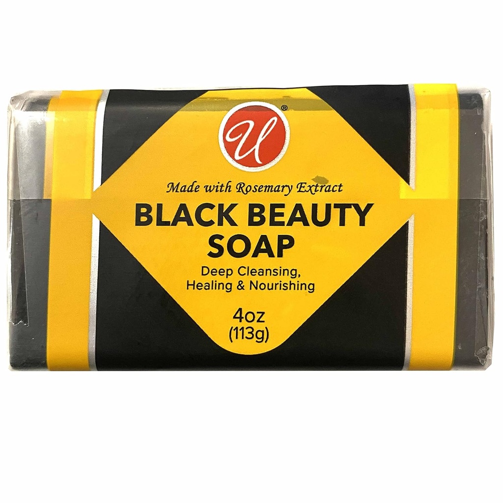 U - Black Beauty Soap - 113g