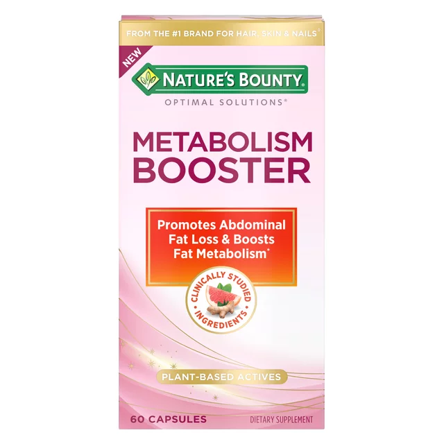 Nature's Bounty Metabolism Booster Plant based actives 50 capsules 
