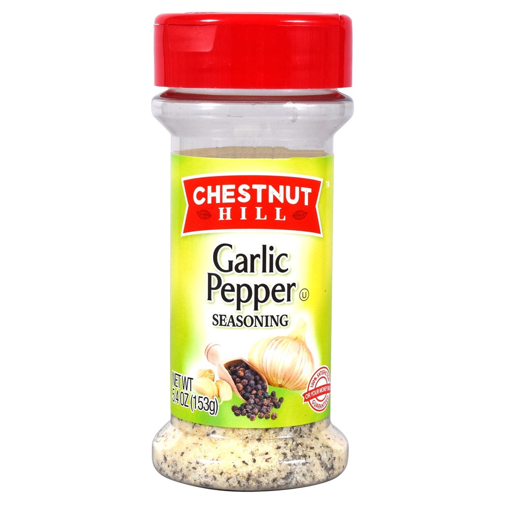 Chestnut Hill Garlic Pepper, 5.4 oz (153g)