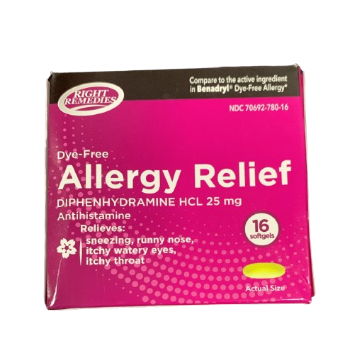 Right Remedies - Allergy Relief - 16 softgels