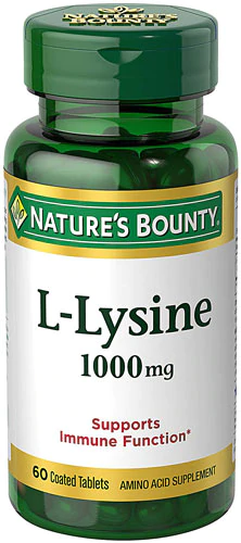 Nature's Bounty L-Lysine 1000mg 60 tablets