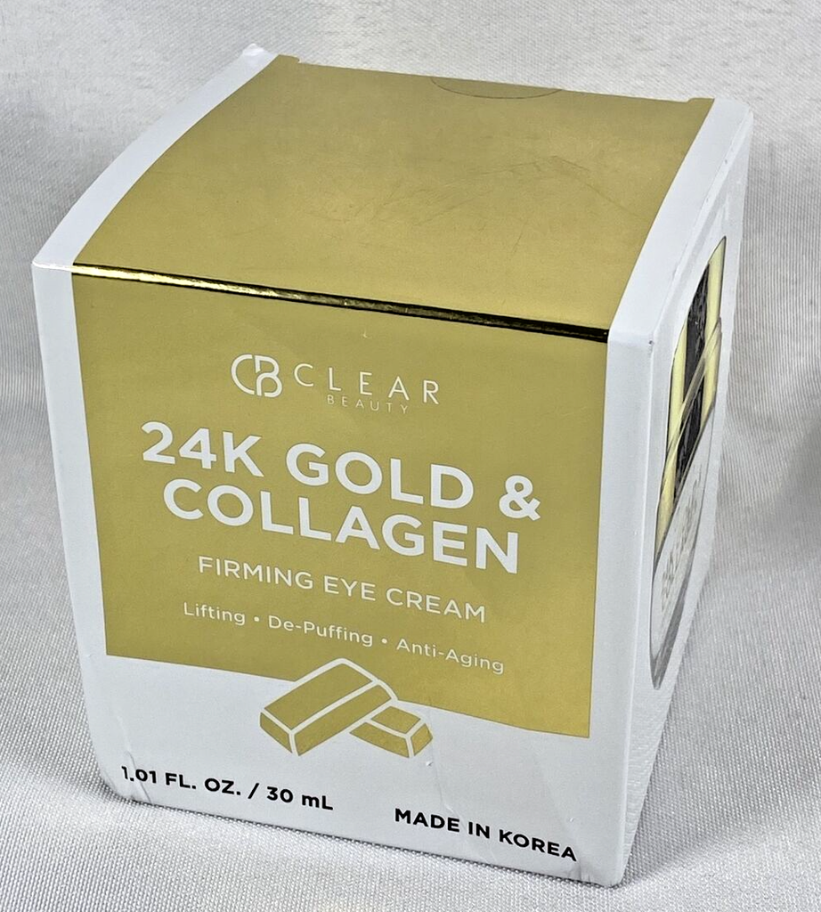 CB Clear Beauty - 24K Gold & Collagen - Firming Eye Cream