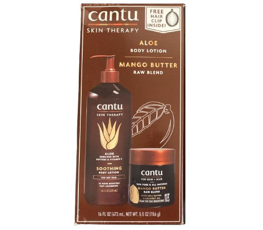 Cantu Skin Therapy Aloe & mango butter Body cream (473ml,156g) 