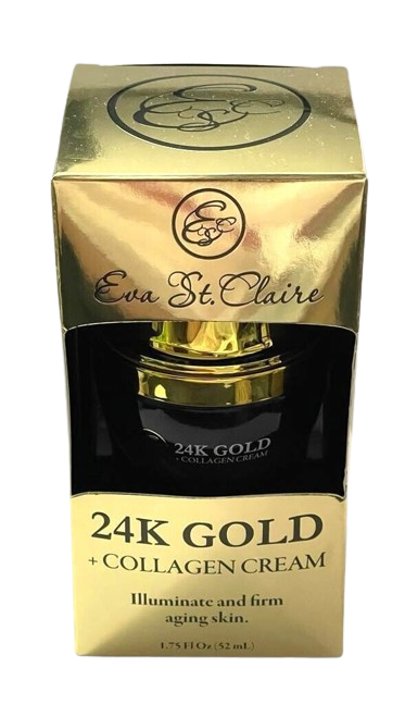 Eva st claire 24k Gold + collagen cream 52ml