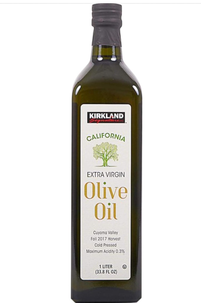 [CC] Kirkland Signature Extra Virgin Olive Oil California, 1 L