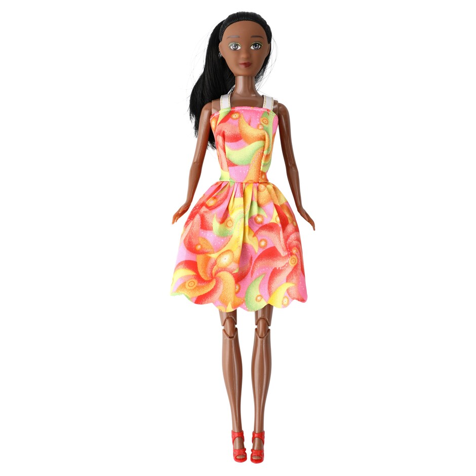 Dark Skinned Poseable Fashion Dolls, 11.5-in.