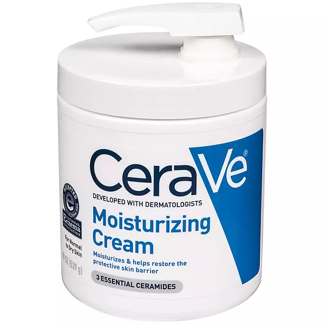 CeraVe Daily Moisturizing Cream with Pump, 539g
