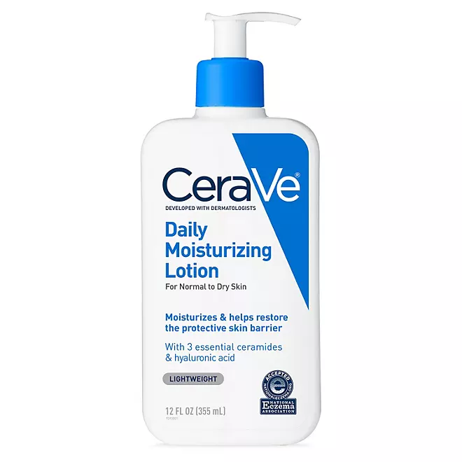 CeraVe Daily Moisturizing Lotion, Normal to Dry Skin, 12 oz.