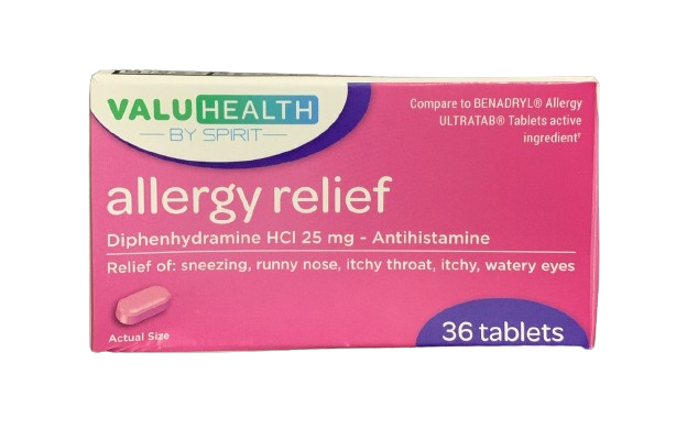 ValuHealth Allergy Relief 36 tablets