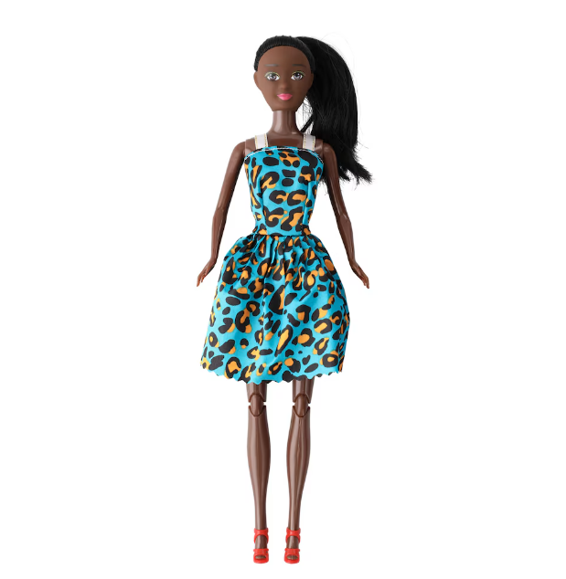 Dark Skinned Poseable Fashion Dolls, 11.5-in.