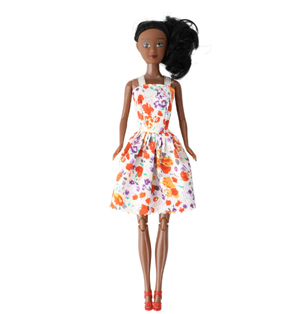 Dark Skinned Poseable Fashion Dolls, 11.5-in.