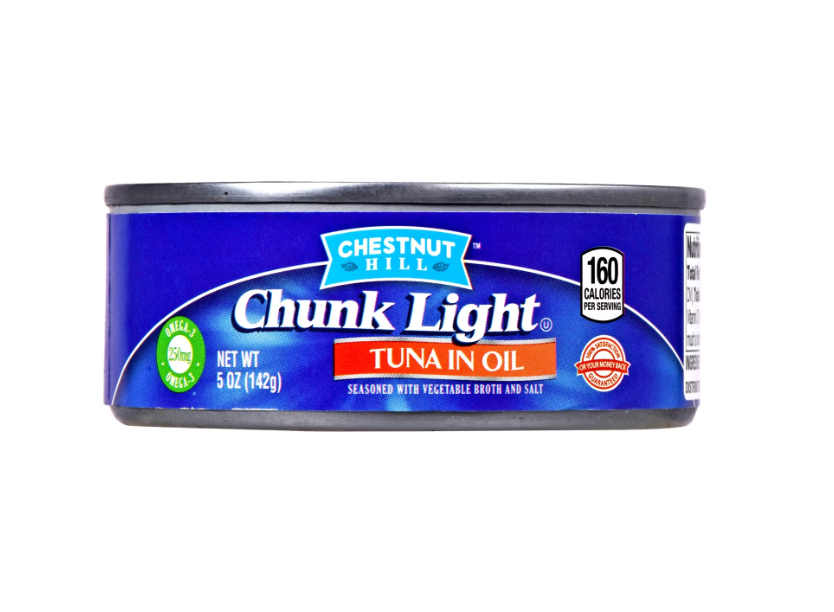 Chestnut Hill Chunk Light Tuna in oil 5 oz (142g)