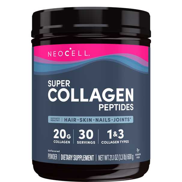 [AM] NeoCell - Super Collagen Peptides Powder - 21.2 Oz