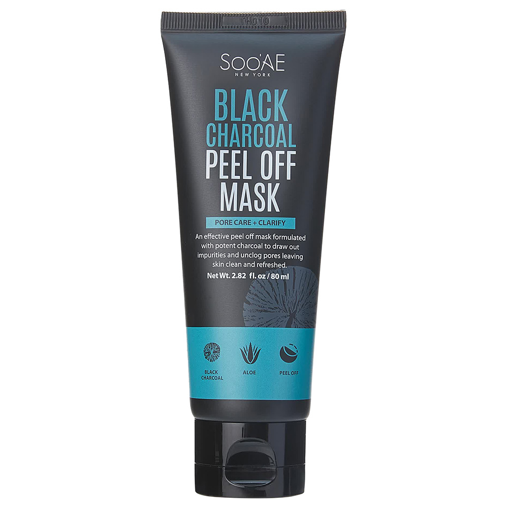 SooAE Black Charcoal peel off mask 3.4oz(100ml)