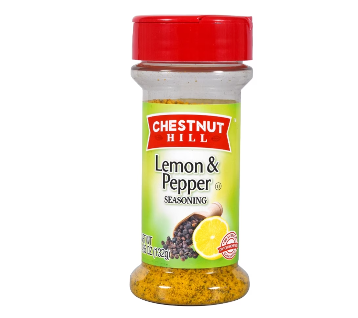 Chestnut Hill Lemon & Pepper Seasoning, 4.65 oz.