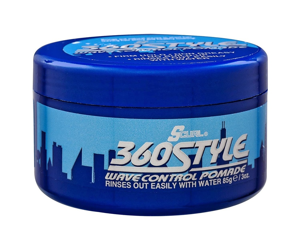 Luster's S-Curl 360 Style, Wave Control Pomade 3.5 oz 