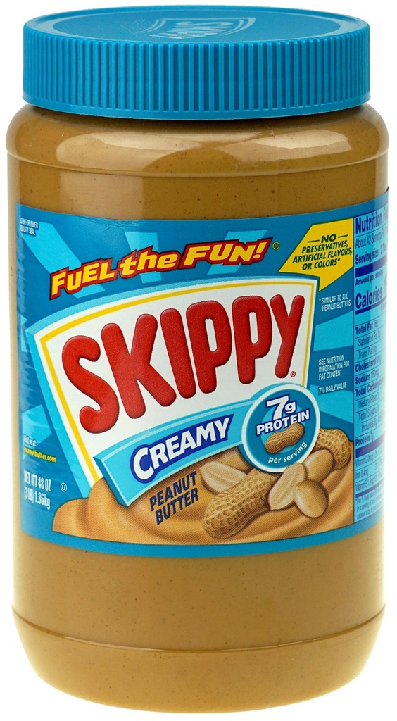 Skippy Creamy Peanut Butter (1.36kg)