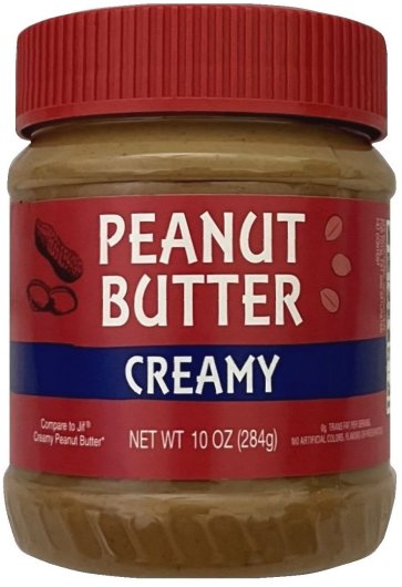 Peanut Butter Creamy 10 oz(284g)