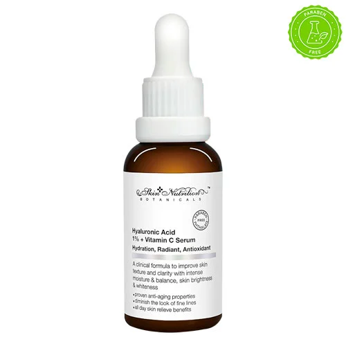 Skin Nutrition Botanicals Hyaluronic Acid + Vitamin C Serum, 1 oz. (30ml)