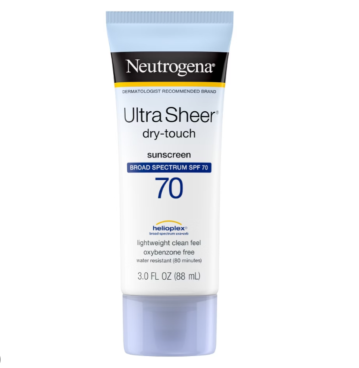 Neutrogena Ultra Sheer Dry-Touch Sunscreen - SPF 70, 3 oz. (88ml)