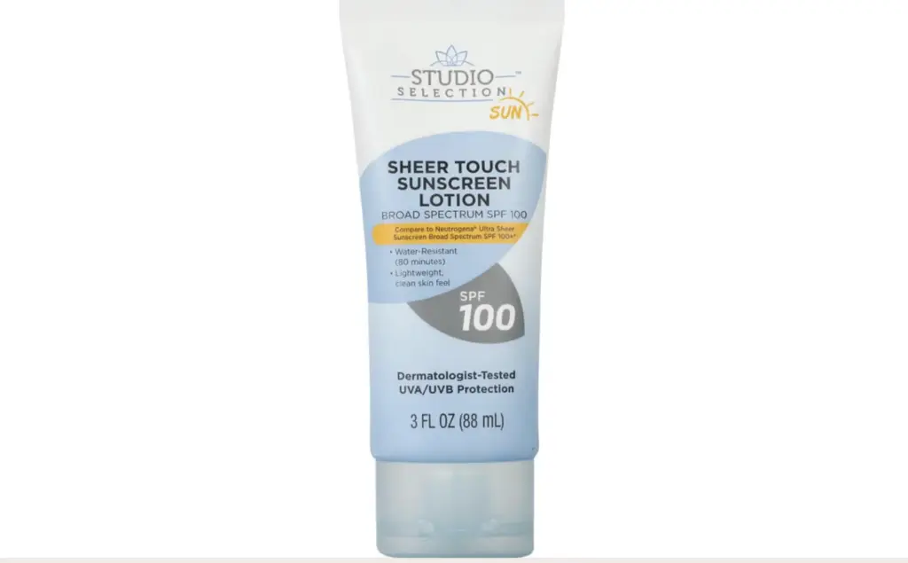 Studio Selection Sun Sheer Touch Sunscreen - SPF 100, 3 oz. (88 ml)  