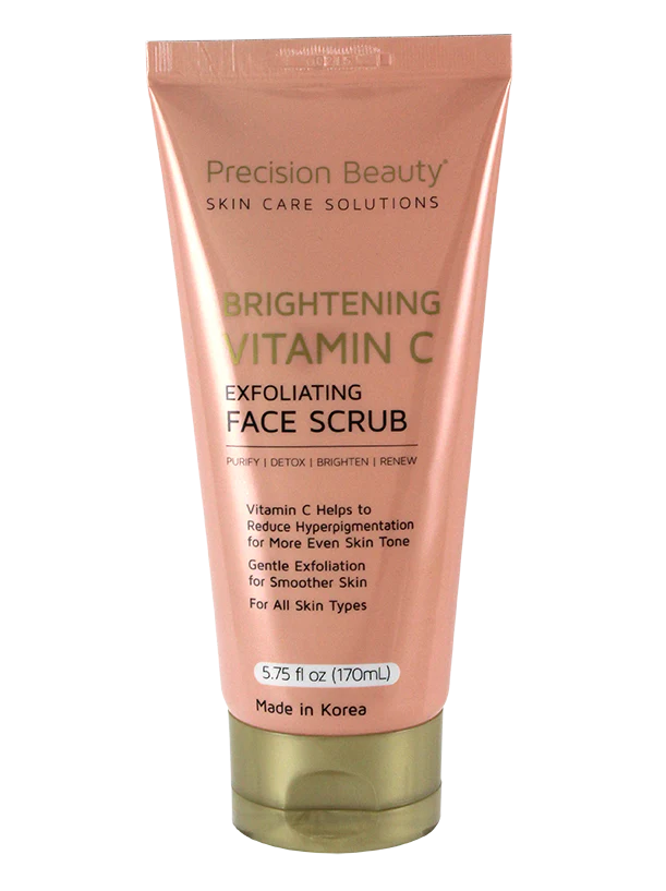 Precision Skin Care Solutions Brightening Vitamin C face scrub (170ml)