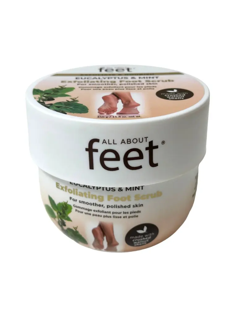 All About Feet Exfoliating Foot scrub 450g