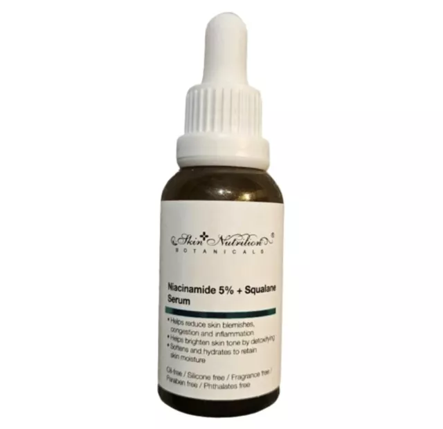 [DT] Skin Nutrition Botanicals Niacinamide 5%+ Squalane  Serum, 1 oz.