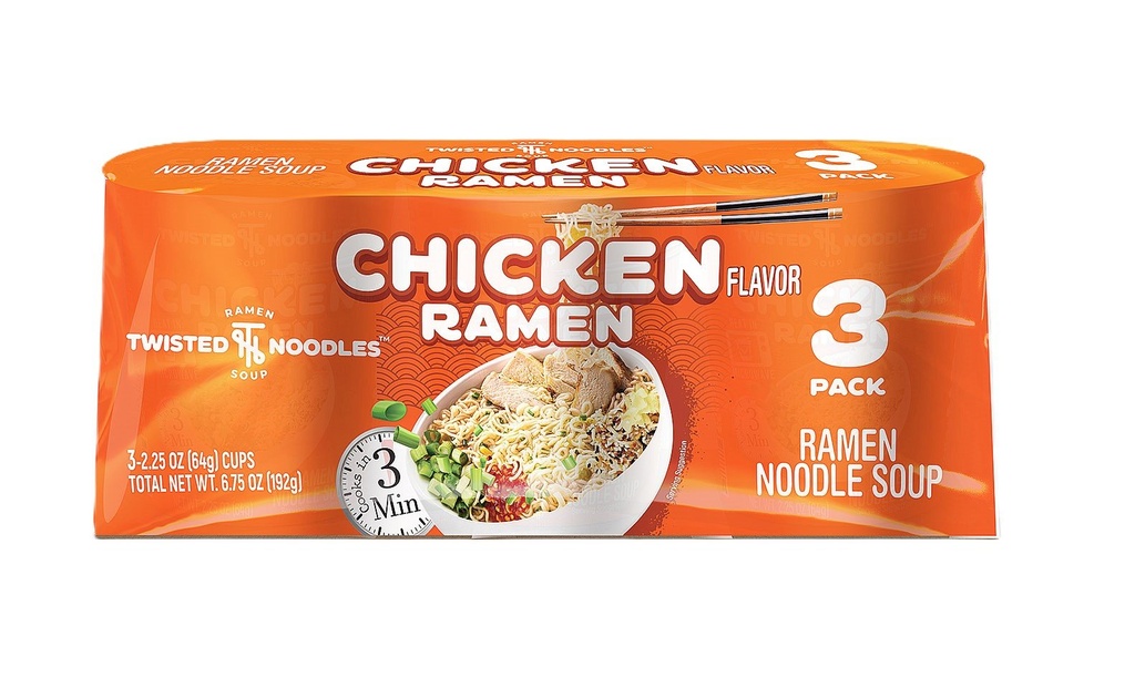 Ramen Chicken-Flavored Noodle Soup, 3-ct. Packs (3-2.25oz)