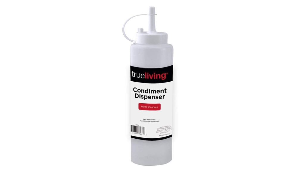 Cooking Concepts - Clear Condiment Bottles, 1-ct.