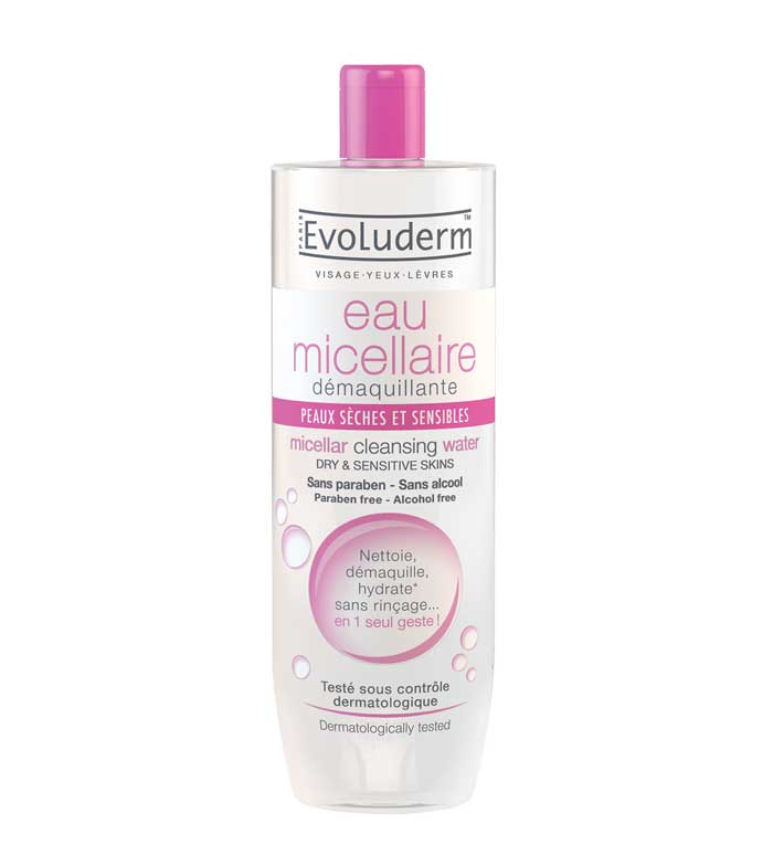 Evoluderm eau micellaire Apaisante (500ml)  