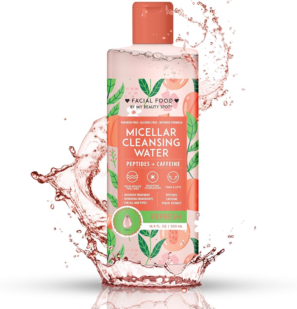 My Beauty Spot - Facial Food eau micellaire peptides+ caffeine (500ml)