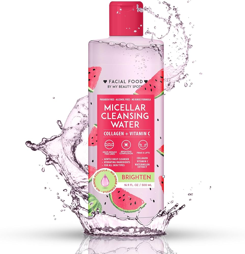 Facial Food eau micellaire Vitamin C+ collagen (500ml)