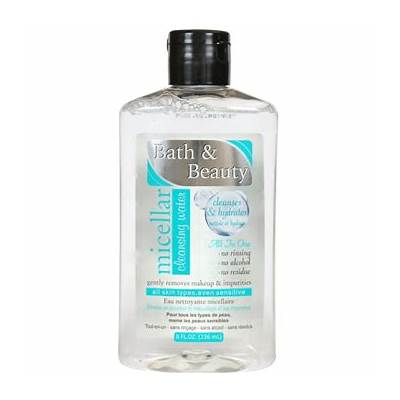 Bath & Beauty Micellar Cleansing Water 3-oz.(88.7ml)  