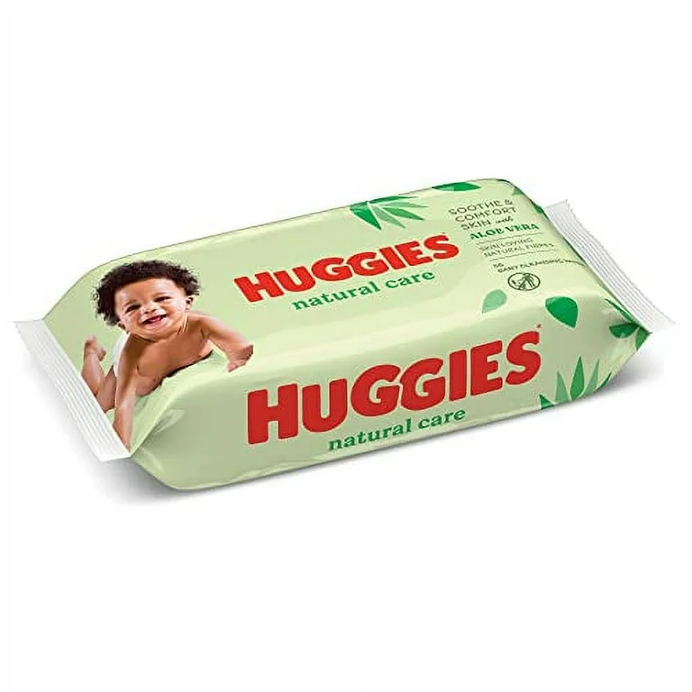 Huggies natural Aloe vera Baby Wipes, 56 ct Pack