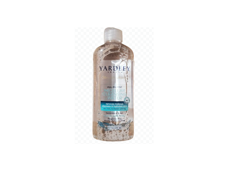 Yardley London All-In-One Micellar Cleansing Water Makeup Remover,