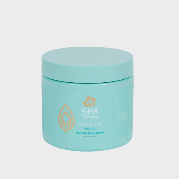 spa absolute beauty sea salt body scrub