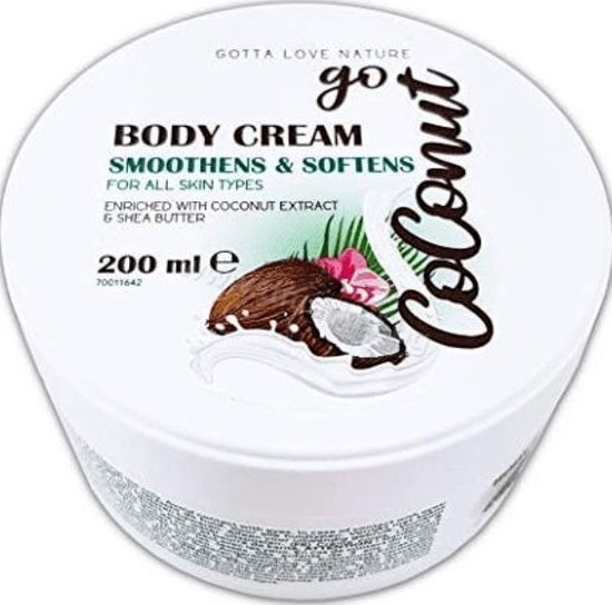 Gotta love nature Body cream coconut 