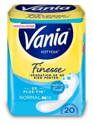 vania classic 20 normal liners unscented