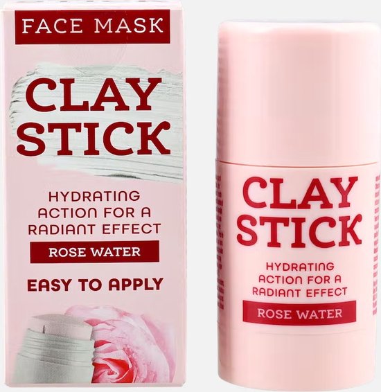 skin bliss clay stick face mask rose water