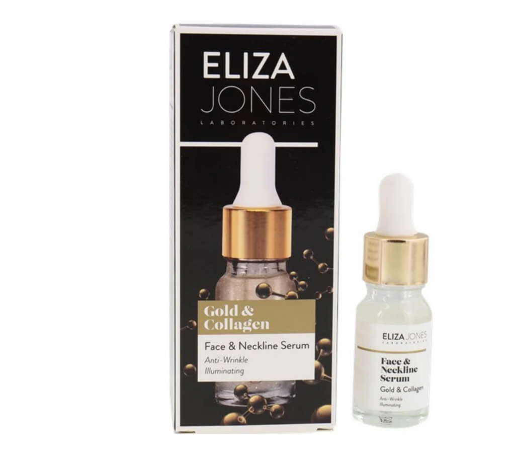 Eliza Jones lab Gold & collagen face& Neckline serum 