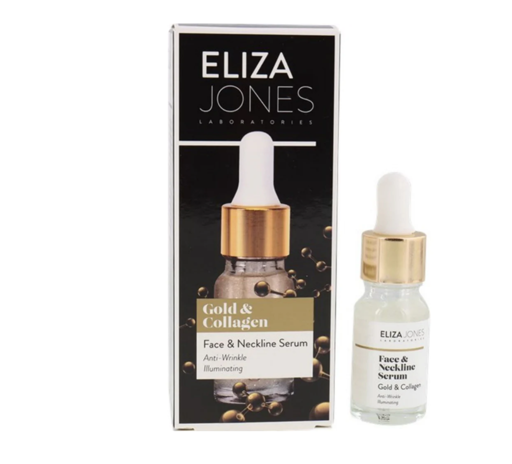 Eliza Jones lab Gold & collagen face& Neckline serum