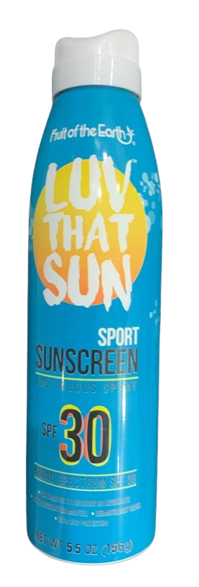 Fruit of the Earth - Luv that sun Sport 